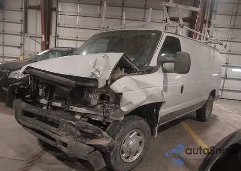 2014 Ford E-250 Commercial z USA, uszkodzony, nr VIN 1FTNE2EL0EDA89171